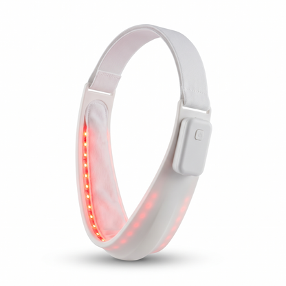 PrimaBeam Contour red light chin and jawline strap on a white background